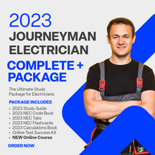 Load image into Gallery viewer, 2023 Complete Journeyman Electrician Exam Prep Package