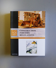 Load image into Gallery viewer, Code of Federal Regulations, (OSHA) 29 Part 1926, 2017 (Revised July 1, 2017)