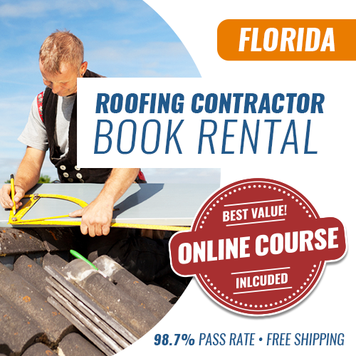Florida Roofing Contractor Exam (Book Rental) Contractor Exam Preps