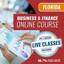 Load image into Gallery viewer, Florida Business and Finance Exam Online Exam Prep Course