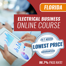 Load image into Gallery viewer, Florida Electrical Business Computer Based Examination (CBT) - Online Exam Prep Course - Pearson Vue