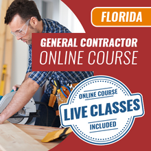 Load image into Gallery viewer, Florida General Contractor Contract Administration & Project Management - Online Exam Prep Course