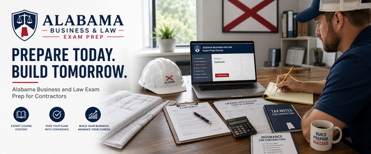 How to Pass the 2026 Alabama Business and Law Contractor Exam