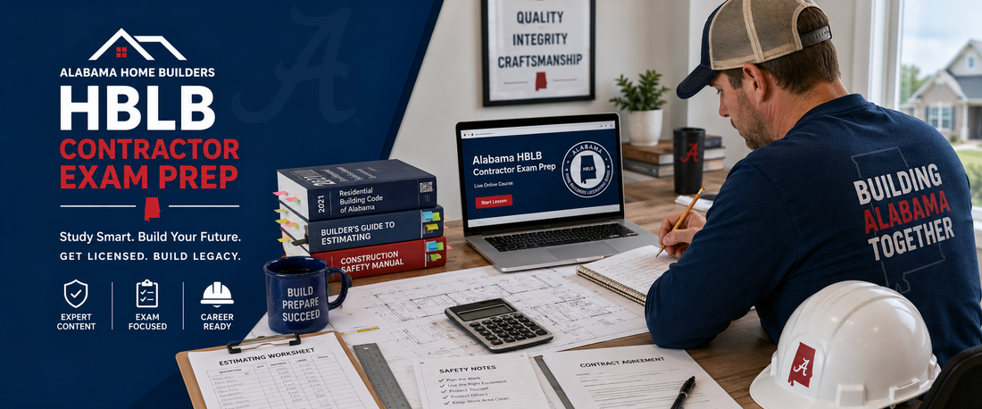 Breaking Down the Alabama Home Builder HBLB Contractor Exam