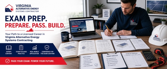 Breaking Down the Virginia Alternative Energy System Contractor Exam