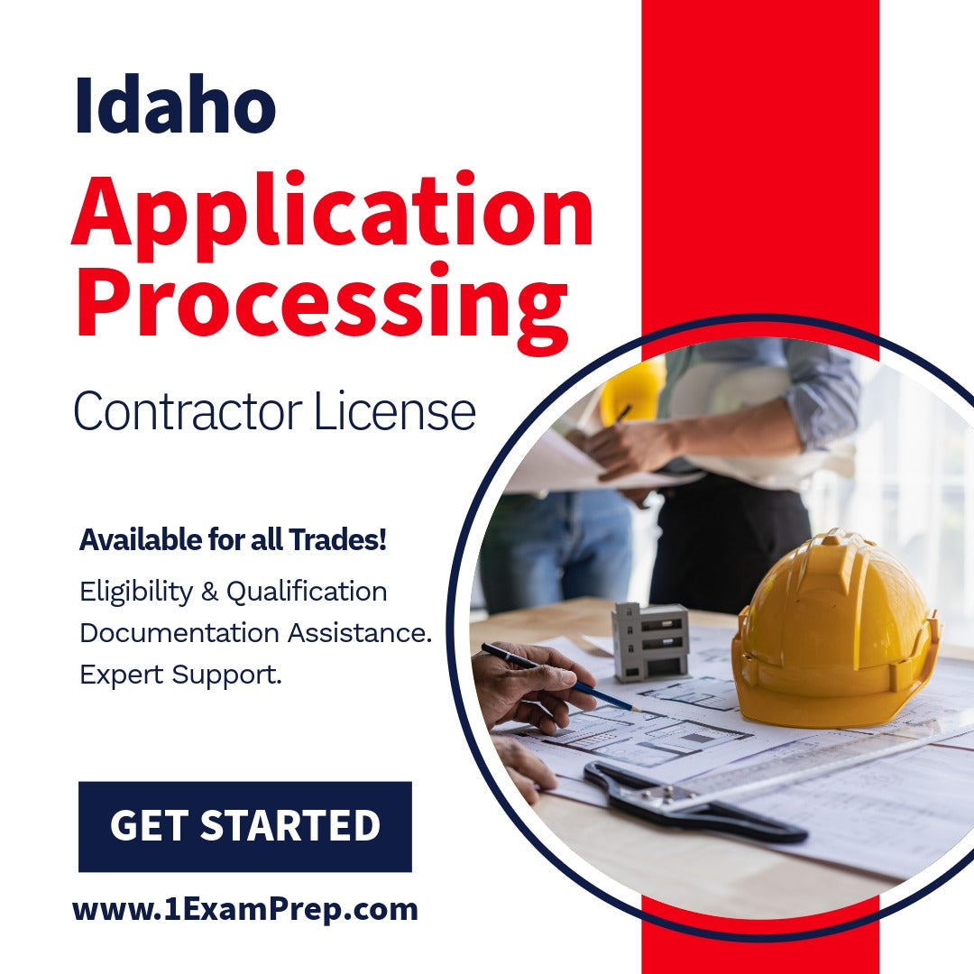 Idaho Contractor License Application Service
