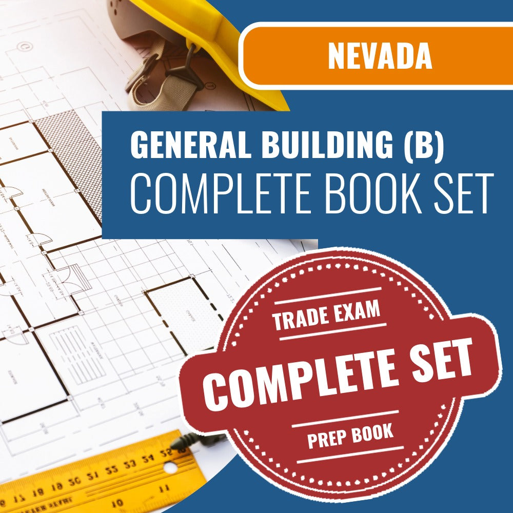 Nevada General Building Contractor (B) Exam Book Package
