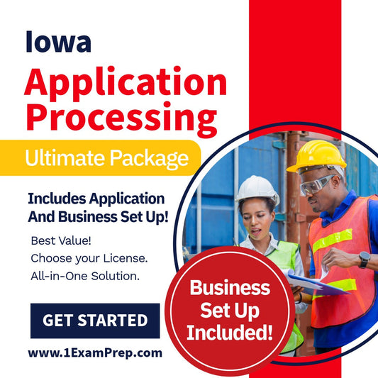 Iowa Contractor Application Processing & Business Formation Ultimate Package