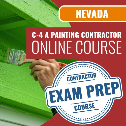Nevada C-4a Painting Contractor - Online Exam Prep Course