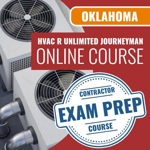 Oklahoma PSI HVACR Unlimited Contractor - Online Exam Prep Course