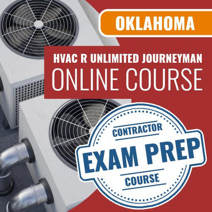 Oklahoma PSI HVACR Unlimited Contractor - Online Exam Prep Course