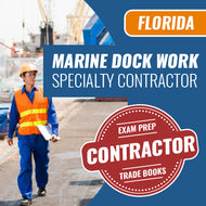 Florida Marine Dock Work Specialty Contractor Exam Book Set - Trade Books
