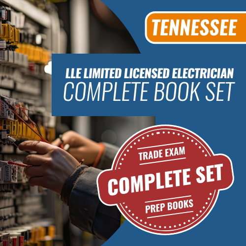 Tennessee LLE Limited Licensed Electrician Exam Book Package (Prov)