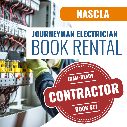 NASCLA Journeyman Electrician Contractor Exam Books & Course Rental