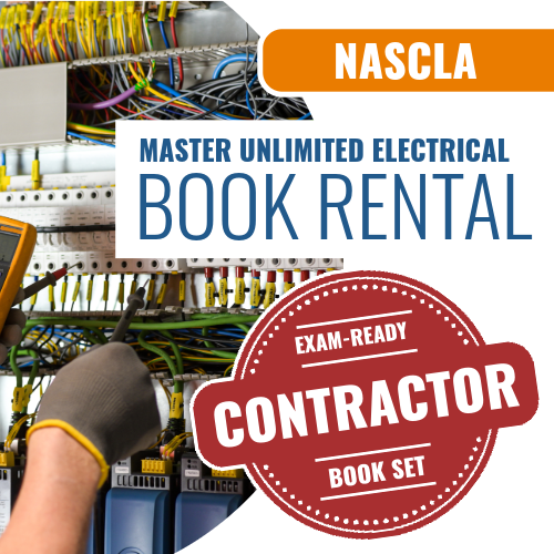 NASCLA Master Unlimited Electrical Contractor Exam Books & Course Rental