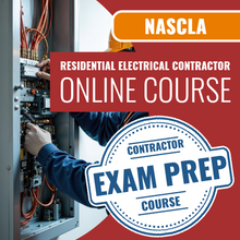 Load image into Gallery viewer, NASCLA Residential Electrical - Online Exam Prep Course
