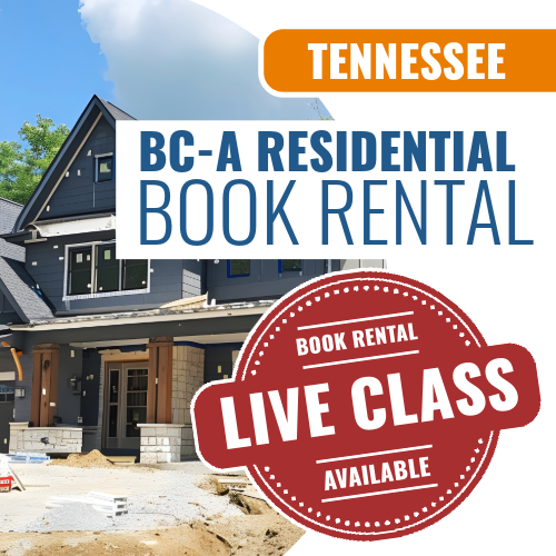 Tennessee BC-A-Residential Contractor - Books & Courses Rental Package (Prov)