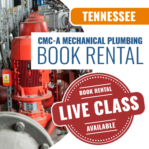 Tennessee CMC-A-Mechanical Plumbing - Books & Courses Rental Package (Prov)
