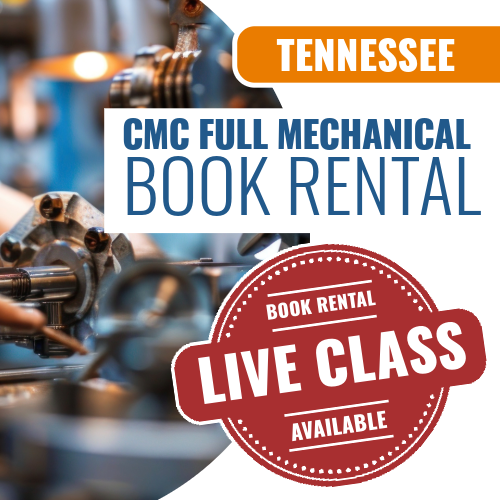 Tennessee CMC-Full Mechanical - Books & Courses Rental Package (Prov)