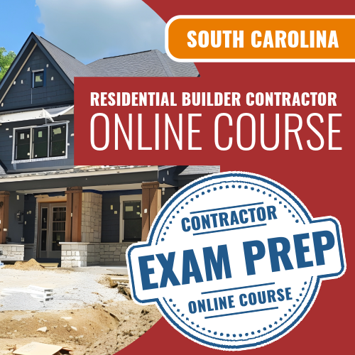 South Carolina PSI Residential Builder Contractor Prep Course