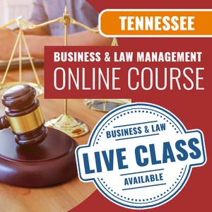 Tennessee Business and Law Management - Online Exam Prep Course