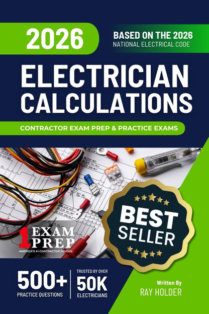 2026 New Jersey Master Electrician + Electrician Calculations Study Guides + Flash Cards & National Electrical Code + Tabs Super Combo (Based on the 2026 NEC)