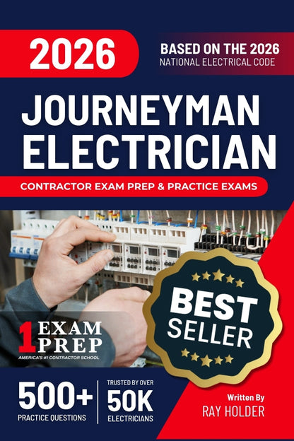 2026 Journeyman Electrician Exam Prep Study Guides & Code Book Ultimate Combo (Based on the 2026 NEC)