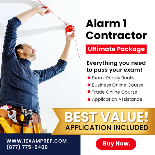 Florida Alarm Systems 1 Ultimate Exam Prep Rental Package