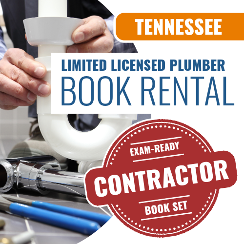 Tennessee Limited Licensed Plumber - Books & Courses Rental Package (Prov)