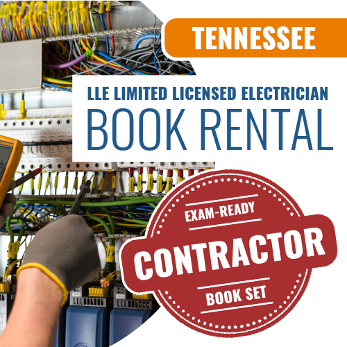 Tennessee LLE Limited Licensed Electrician - Books & Course Rental Package (Prov)