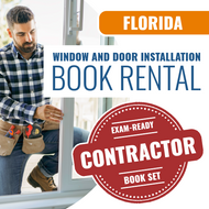 Florida Window and Door Installation Specialty Contractor Exam - Book Rental