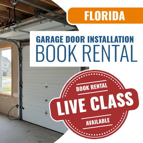 Florida Garage Door Installation Specialty Contractor Exam - Books & Courses Rental