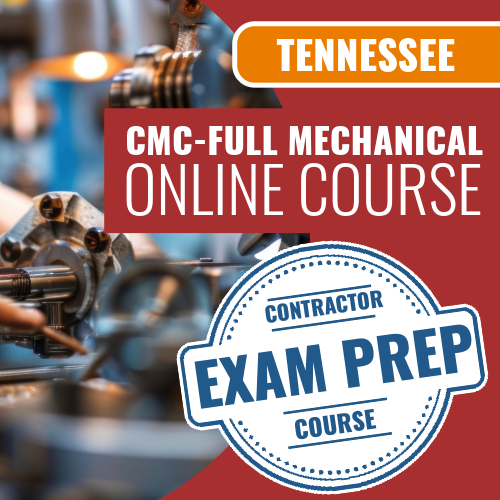 Tennessee CMC Mechanical Contractor - Online Exam Prep Course (Prov)