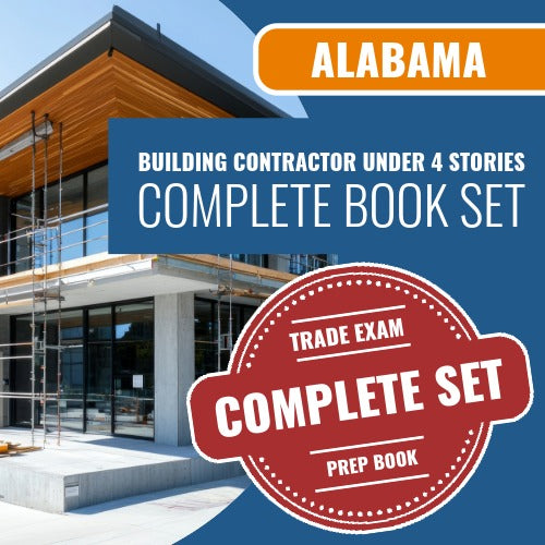 Alabama Building Contractor Under Four Stories Book Package
