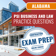 Alabama PSI Business and Law Exam  Online Practice Questions