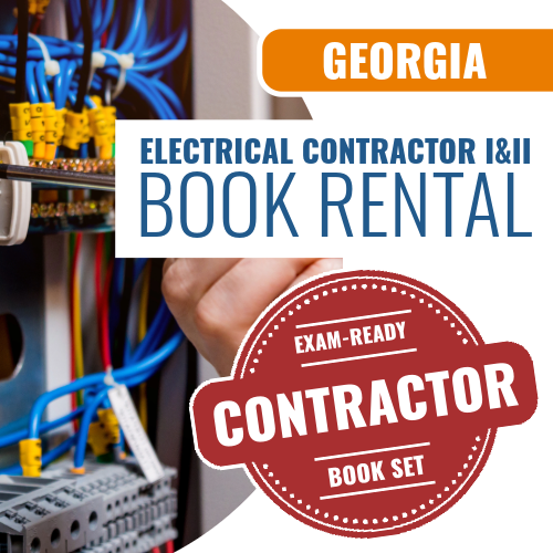 Georgia Electrical Contractor (Class I or Class II)  - Books & Course Rental Package