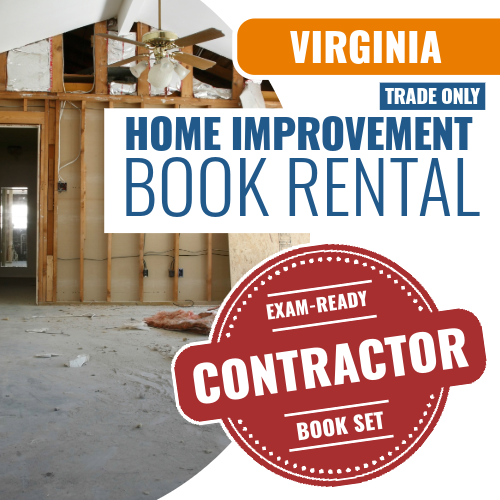Virginia Commercial Improvement Contracting - Book Rental Package (Trade Only)