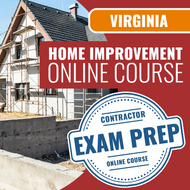 Virginia Home Improvement Contracting - Online Exam Prep Course
