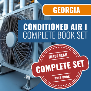 Georgia Conditioned Air Class I Restricted Contractor Book Package product image from Contractor Exam Preps