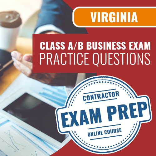 Virginia Class A/B Business Exam - Online Practice Questions