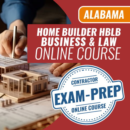 Alabama Prov Home Builder (HBLB) Business and Law Course