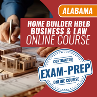 Alabama Home Builder HBLB - Online Exam Prep Course