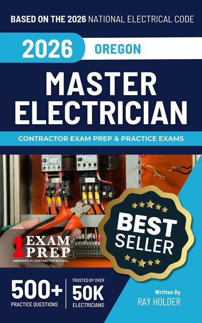 2026 Oregon Master Electrician Study Guide & National Electrical Code Combo with Tabs (Based on the 2026 NEC)