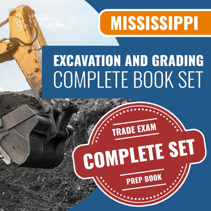 Mississippi Excavation and Grading Contractor Exam Book Package