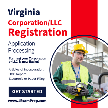 Virginia Corporation or LLC Filing Registration Formation Setup