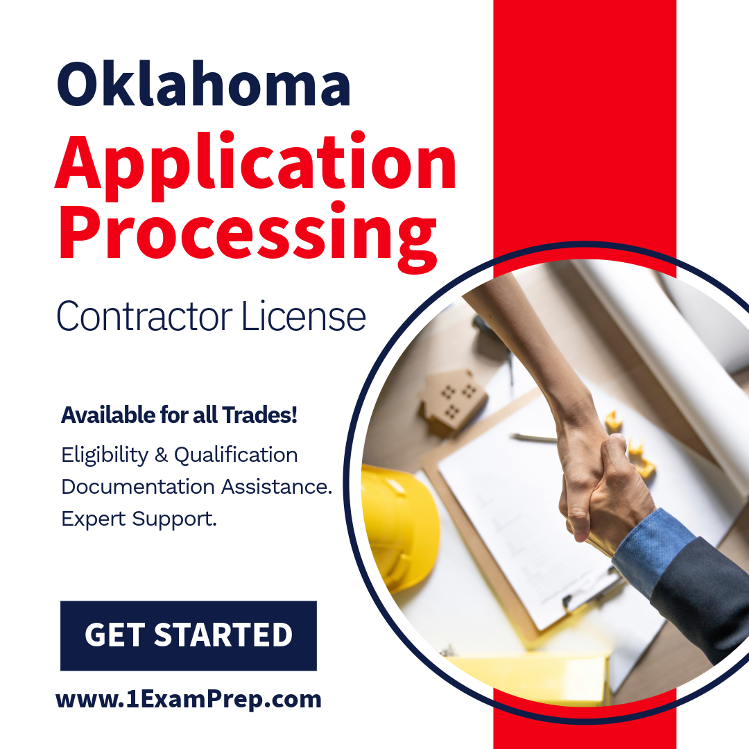 Oklahoma Contractor License Application Service