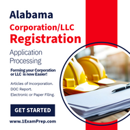 Alabama Corporation or LLC Filing Registration Setup
