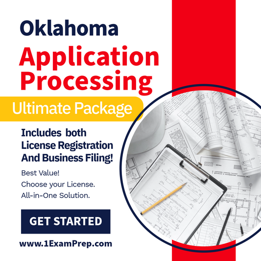 Oklahoma Contractor Application Processing & Business Formation Ultimate Package