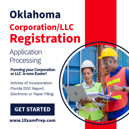 Oklahoma Corporation or LLC Filing Registration Formation Setup