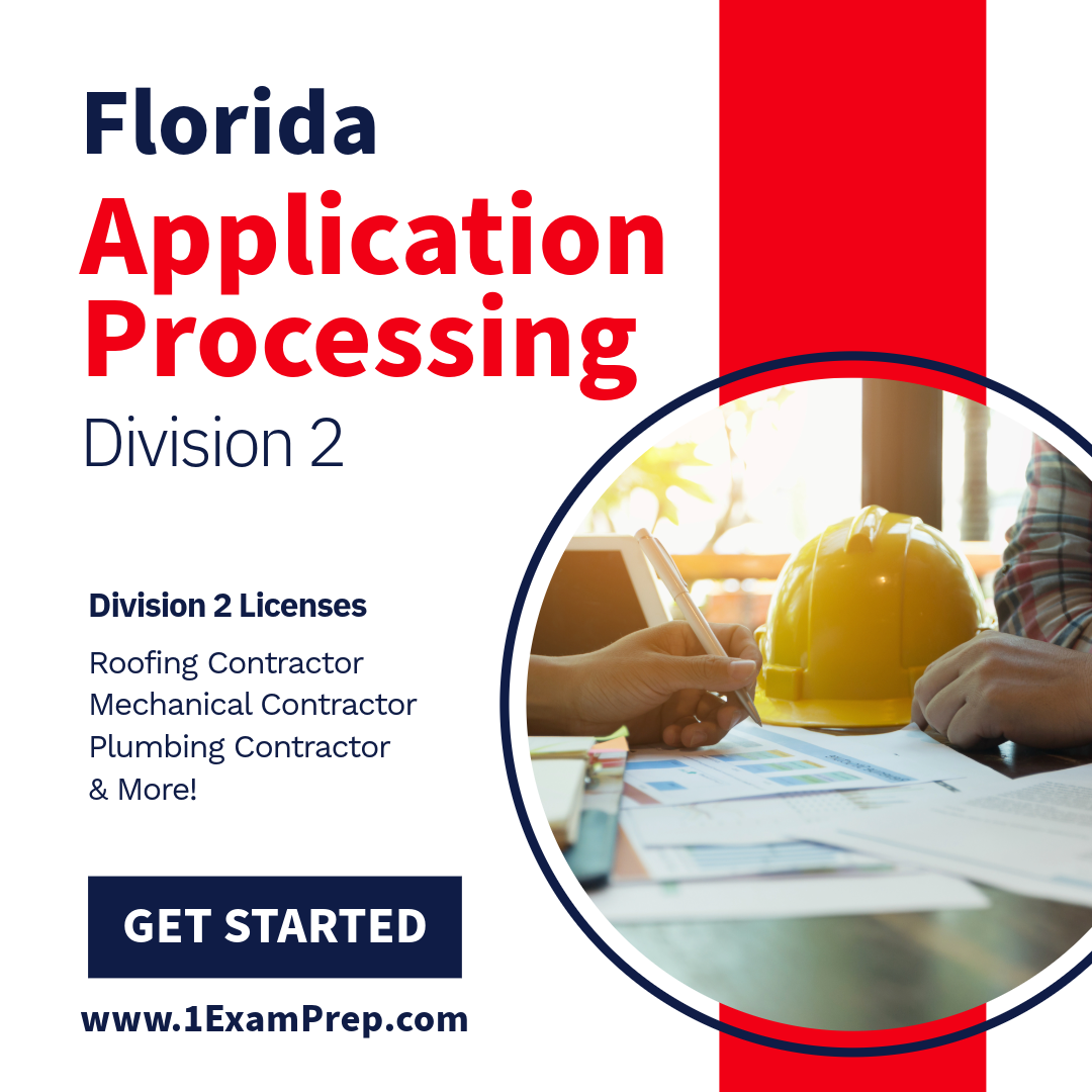 Florida State Contractor License Application Service - Division Two